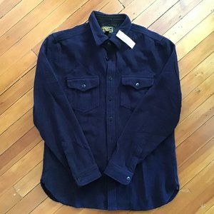 NWT J Crew Wallace & Barnes cotton wool shirt